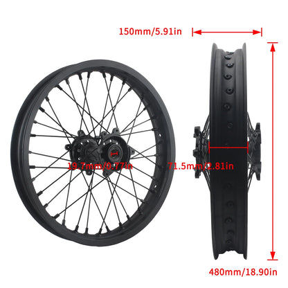 Ultra Bee MX Rims 21 × 1.6" 18 × 2.15"
