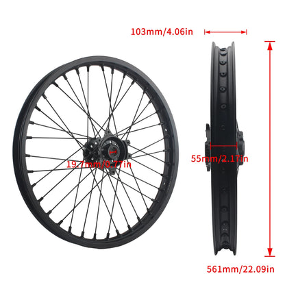 Ultra Bee MX Rims 21 × 1.6" 18 × 2.15"